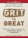 Imagen de portada para Grit to Great